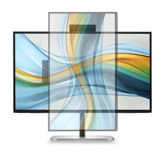 HP Series 5 Pro 527pm 27" QHD IPS Konferans Monitörü (9E0Y9UT) - 2560x1440, 5ms, 100Hz, 350cd, USB-C 100W PD, 5MP Kamera