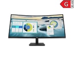 HP P34hc G4 34" WQHD VA Kavisli Monitör (21Y56AA) - 3440x1440, 5ms, 100Hz, Type-C 65W PD, HDMI, DP, Yükseklik Ayarlı