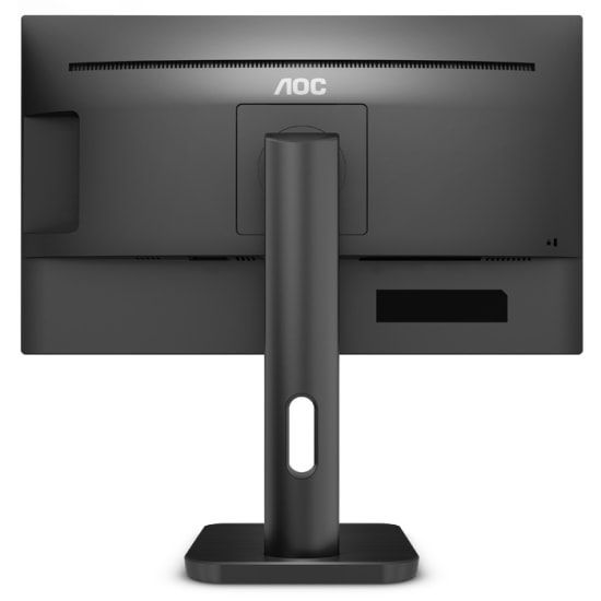 AOC 24P1 23.8" Full HD Pivot Siyah IPS Monitör - 1920x1080, 60Hz, 5ms, HDMI/DP/DVI/VGA, USB 3.2, 4W Hoparlör, VESA