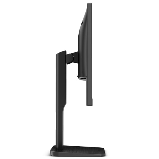 AOC 24P1 23.8" Full HD Pivot Siyah IPS Monitör - 1920x1080, 60Hz, 5ms, HDMI/DP/DVI/VGA, USB 3.2, 4W Hoparlör, VESA