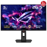 ASUS ROG Strix XG27AQDPG 27" QD-OLED Oyuncu Monitör - 2560x1440, 500Hz, 0.03ms, 10bit Renk, Pivot, HDR500, G-Sync