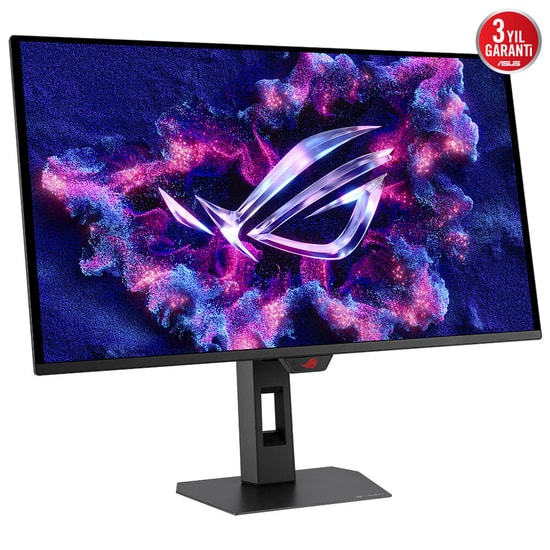 ASUS ROG Strix XG27AQDPG 27" QD-OLED Oyuncu Monitör - 2560x1440, 500Hz, 0.03ms, 10bit Renk, Pivot, HDR500, G-Sync