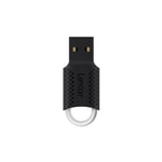 Lexar JumpDrive V40 64GB USB 2.0 Flash Bellek (LJDV40-64GAB) - NAND, Taşınabilir, Tak Çalıştır, Siyah Anahtarlık