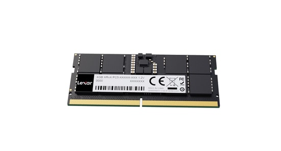 Lexar 16GB DDR5 5600MHz SO-DIMM RAM Bellek (LD5S16G56C46ST-BGS) - CL46, 1.1V, 262 Pin, Blister Package, Laptop Belleği