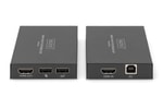 Digitus DS-55507 150m HDMI KVM Sinyal Uzatma Cihazı (IP) - Full HD 1080p, KVM Fonksiyonlu, CAT6, Alıcı ve Verici Dahil