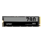 Lexar NM790 1TB PCIe Gen4x4 NVMe M.2 SSD (LNM790X001T-RNNNG) - 7400MB/s Okuma, 6500MB/s Yazma, 3D TLC NAND, M.2 2280