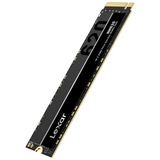Lexar NM620 512GB PCIe Gen3x4 NVMe M.2 SSD (LNM620X512G-RNNNG) - 3500MB/s Okuma, 2400MB/s Yazma, 3D NAND, M.2 2280