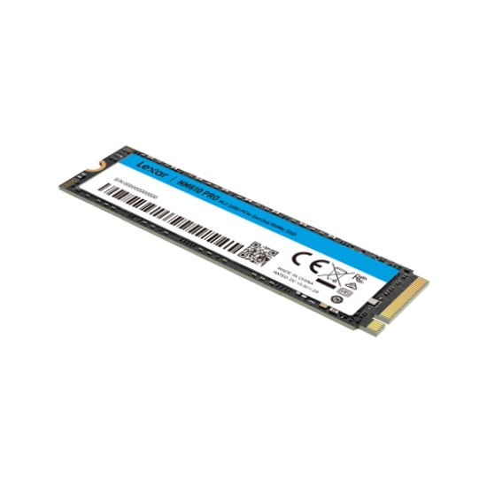 LEXAR NM610PRO 500GB PCIe Gen3x4 NVMe M.2 SSD (LNM610P500G-RNNNG) - 3300MB/s Okuma / 1700MB/s Yazma, TLC NAND