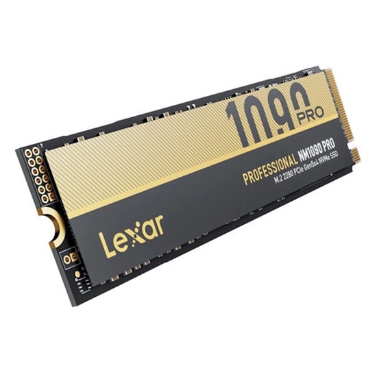 Lexar NM1090 PRO 2TB PCIe Gen5x4 NVMe M.2 SSD (LNM109P002T-RNNNG) - 14000MB/s Okuma, 13000MB/s Yazma, 3D TLC NAND