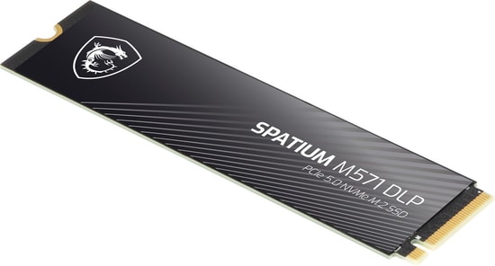 MSI Spatium M571 DLP 2TB PCIe 5.0 NVMe M.2 2280 SSD - 14500/11000MB/s Okuma/Yazma, PCIe Gen5x4, Phison E28 Kontrolcü