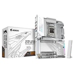 Gigabyte X870 AORUS ELITE X3D ICE AM5 DDR5 ATX Anakart - PCIe 5.0, Wi-Fi 7, 2x USB4, 4x M.2, HDMI, 5G LAN, Bluetooth 5.4