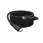 Digitus USB 4.0 Gen2 20Gbps Silikon Type-C Bağlantı Kablosu (AK-300344-020-S) - 8K 20Gbps, 240W, USB-C, 2 Metre, Siyah