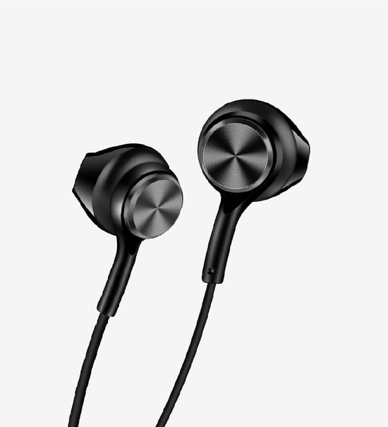 LinkTech LHF-H70 Mikrofonlu Yüksek Baslı Gri Kulak İçi Kulaklık - HD Ses, 10mm Dinamik Sürücü, 120cm Kablo 3.5mm Jak
