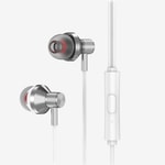 LinkTech H28 Manyetik Kulak İçi Mikrofonlu Kablolu Beyaz Kulaklık (LHF-H28) - HD Ses, 3.5mm Jak Giriş, Gürültü Engelleme