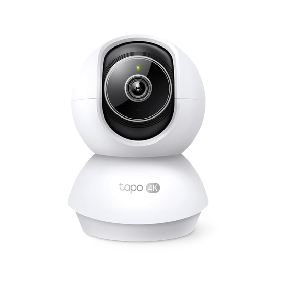 TP-Link Tapo C250 8MP 4K Ev Güvenlik Kamerası - 4mm Lens, Akıllı Algılama, 12m IR, Pan/Tilt, WiFi, H.265, Çift Yönlü Ses