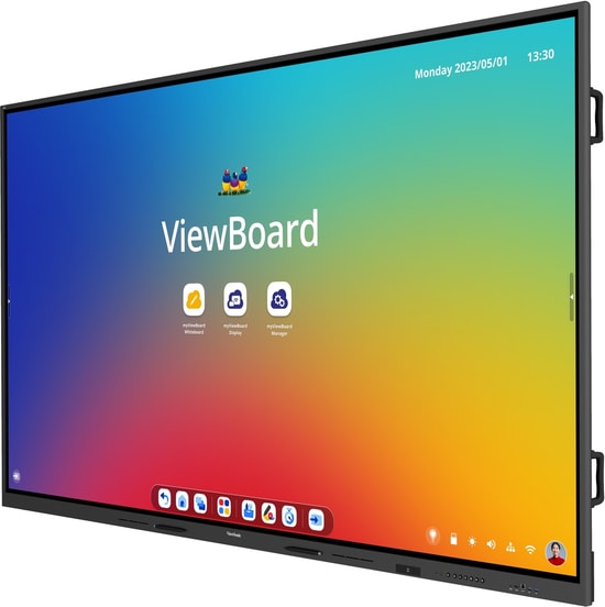ViewSonic IFP110 110" ViewBoard 4K İnteraktif Ekran - 8ms, 60hz, Dokunmatik, Android 13, 8 Çekirdekli CPU, 100W PD USB-C