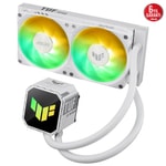 ASUS TUF Gaming LC III 240 ARGB Beyaz Sıvı Soğutucu (90RC01J2-B0EAY0) - 2x120mm Fan, Aura Sync, 6 Yıl Garanti