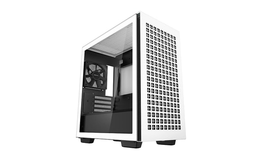 DeepCool CH370-WH Beyaz Micro-ATX Kasa - Temperli Cam, 360mm Radyatör Desteği, 8x 120mm Fan Yuvası, Kompakt Tasarım