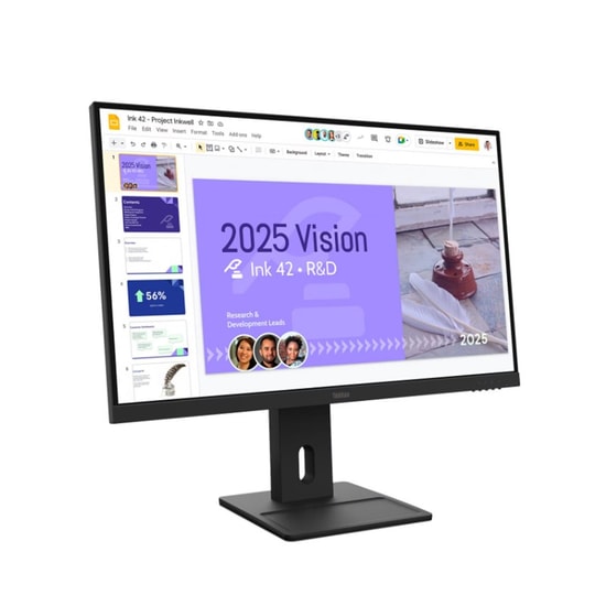 Lenovo ThinkVision E27Q-40 27" QHD IPS 100Hz Monitör (64BDGAT4TK) - 2K, 4ms, 350cd, HDMI 2.1, DP 1.2, Pivot, 4W Hoparlör