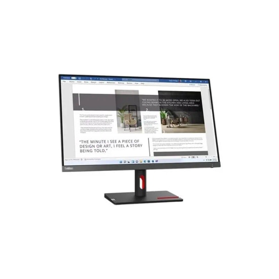 Lenovo ThinkVision S27i-30 27" FHD IPS 100Hz Monitör (63DFKAT4TK) - 1920x1080, 4ms, 300cd, HDMI, VGA, WLED, Flicker-free
