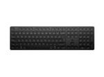 HP 495K Çoklu Cihaz Çift Modlu Kablosuz Klavye (BD5F5UT) - BT 5.0, USB Dongle, 3 Cihaza Bağlanabilme, Sessiz Tuşlar