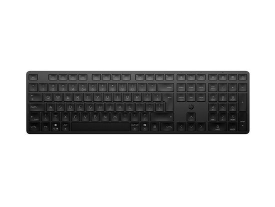 HP 495K Çoklu Cihaz Çift Modlu Kablosuz Klavye (BD5F5UT) - BT 5.0, USB Dongle, 3 Cihaza Bağlanabilme, Sessiz Tuşlar