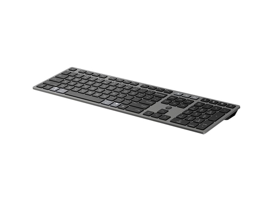 HP 725 Çoklu Cihaz Şarj Edilebilir Kablosuz Klavye (9T5B2AA) - Ultra Hızlı USB-C Şarj, Süperkapasitör, BT, 2.4GHz Alıcı