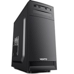 Vento TA-K62 550W 80+ ATX Mid Tower Siyah Bilgisayar Kasası - 2x USB 2.0, 1x 80mm Fan, 5x Disk Yuvalı PSU