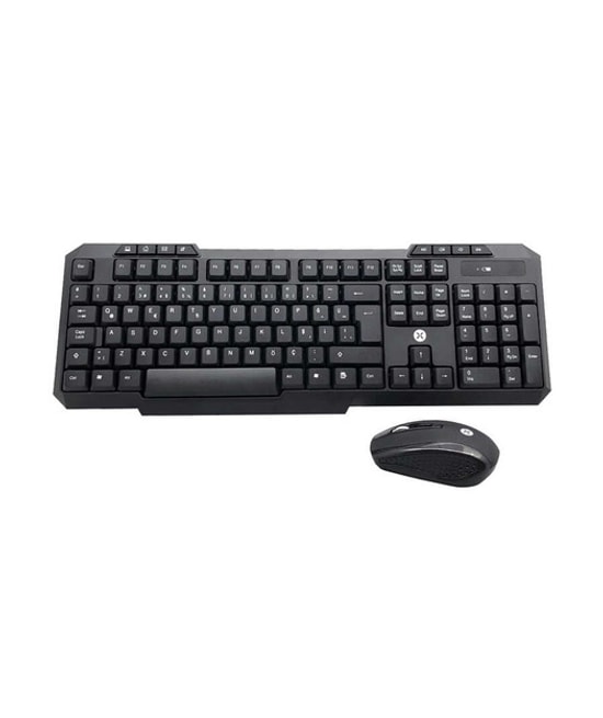 Dexim DKM004 KM-317 Slim Kablosuz Klavye Mouse Seti - 2.4 GHz, Q Tuş Dizilimi, 113 Tuş, Optik Mouse, 10m Menzil
