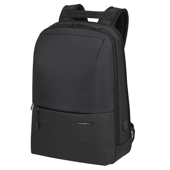 Samsonite Stackd BIZ KH8-09-002 15.6" Siyah Notebook Sırt Çantası - 16.5L, Suya Dayanıklı, USB Girişi, Kadın/Erkek