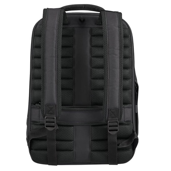 Samsonite Stackd BIZ KH8-09-002 15.6" Siyah Notebook Sırt Çantası - 16.5L, Suya Dayanıklı, USB Girişi, Kadın/Erkek