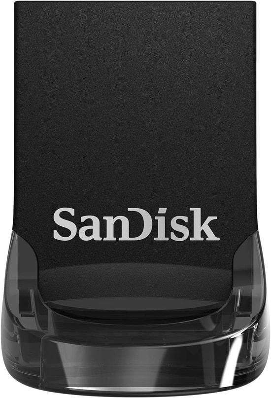 SanDisk Ultra Fit 1TB USB 3.2 Gen 1 Flash Bellek (SDCZ430-1T00-G46) - 400MB/s Okuma Hızı, Siyah, Kompakt Tasarım