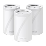 TP-Link Deco BE65-3P BE9300 Wi-Fi 7 Mesh Üçlü Paket Access Point - 9300 Mbps, Üç Bant, 4x2.5G Port, 6GHz, AI Roaming