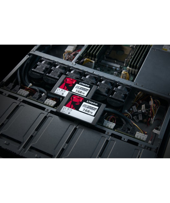 Kingston DC600M 7.68TB Enterprise SATA 2.5" SSD (SEDC600M/7680G) - 560/530MB/s Okuma/Yazma, PLP, Veri Merkezi SSD