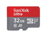 SanDisk Ultra 32GB microSDHC UHS-I Hafıza Kartı (SDSQUA4-032G-GN6MN) - 120MB/s Okuma Hızı, A1, Class 10, UHS I, NAND