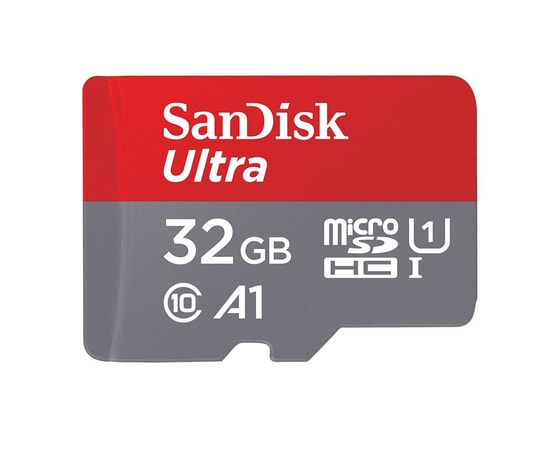SanDisk Ultra 32GB microSDHC UHS-I Hafıza Kartı (SDSQUA4-032G-GN6MN) - 120MB/s Okuma Hızı, A1, Class 10, UHS I, NAND