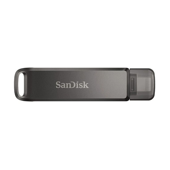 SanDisk iXpand Lıxe 64GB USB-C Lightning Flash Bellek (SDIX70N-064G-GN6NN) - USB 3.2 Gen1, Gri, Hızlı Aktarım, NAND, OTG