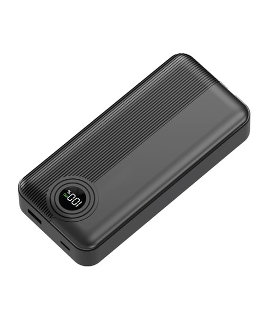 Dexim W4 DCA0068 20000mAh Type-C Kablolu Powerbank - Dahili Type-C & Lightning Kablo, 22.5W Hızlı Şarj, LED Gösterge