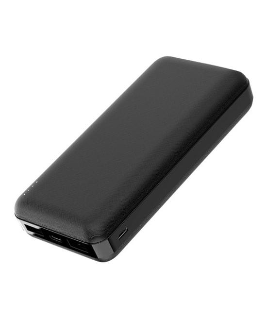 Dexim TB20 20.000mAh Siyah Powerbank (DCA0066) - 2xUSB+Type-C, 2.1A Hızlı Şarj, Doluluk Göstergeli, Taşınabilir