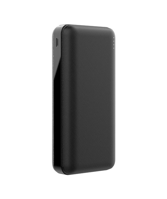 Dexim TB20 20.000mAh Siyah Powerbank (DCA0066) - 2xUSB+Type-C, 2.1A Hızlı Şarj, Doluluk Göstergeli, Taşınabilir