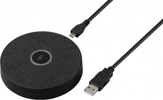 ViewSonic VB-MIC-201 Genişletme Mikrofonu - 360 Ses Kaydı, 8m Menzil Mesafe, Gürültü Engelleme, Micro USB, Işıklı Mute