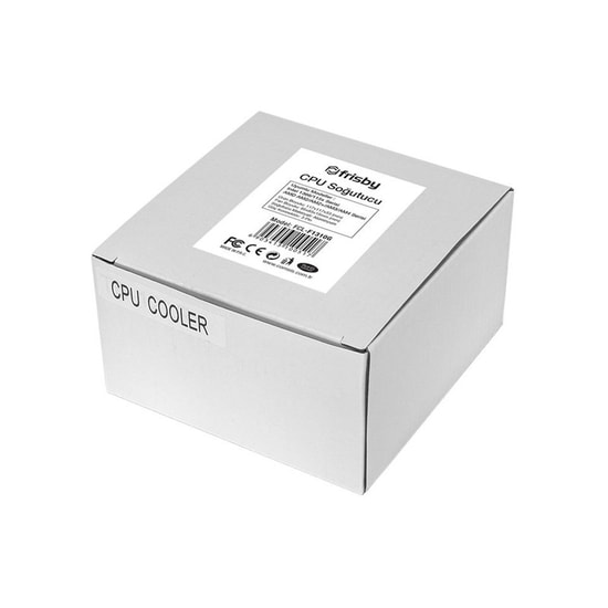 Frisby FCL-F1310G 85mm 4LED Alüminyum 3Pin CPU Soğutucu - 2200 RPM, 55 CFM, Intel 1366/115x AMD AM2/AM4 Uyumlu