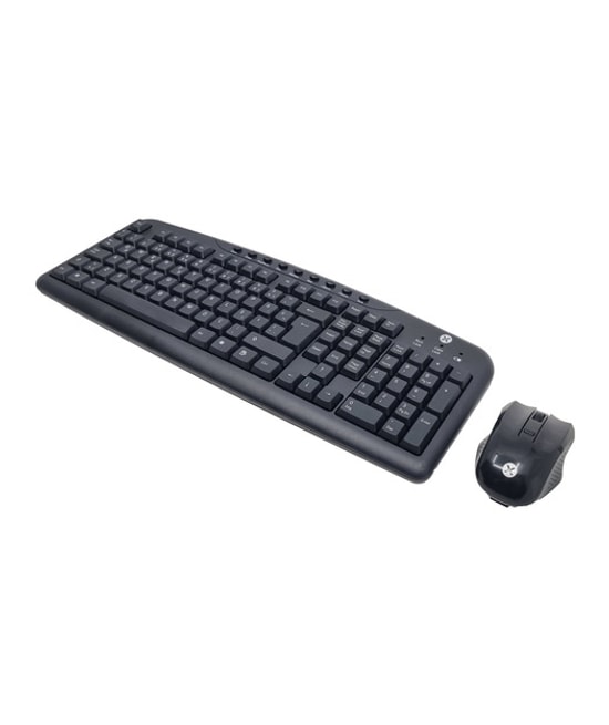 Dexim KMSW-300 Kablosuz Klavye Mouse Seti (DKM005) - 2.4 GHz Kablosuz, 105 Tuşlu, 1600 DPI Optik Mouse, 3 DPI Ayarı