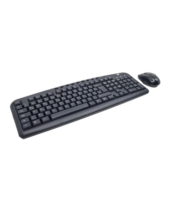 Dexim KMSW-300 Kablosuz Klavye Mouse Seti (DKM005) - 2.4 GHz Kablosuz, 105 Tuşlu, 1600 DPI Optik Mouse, 3 DPI Ayarı