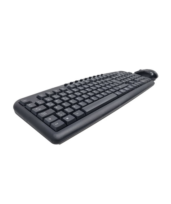 Dexim KMSW-300 Kablosuz Klavye Mouse Seti (DKM005) - 2.4 GHz Kablosuz, 105 Tuşlu, 1600 DPI Optik Mouse, 3 DPI Ayarı