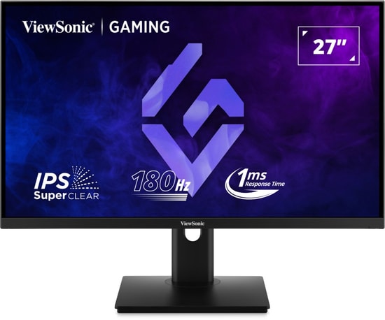 ViewSonic XG27G1 27" Full HD 180Hz 1ms IPS Oyuncu Monitörü - G-Sync, 300cd, Pivot, Yükseklik Ayarlı, HDR10, HDMI 2.0, DP