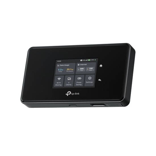 TP-Link M8550 AXE3600 5G Mobile Wi-Fi 6E Modem - Gigabit Router, 3.4Gbps 5G Hızı, Üç Bant, 4700mAh Pil, Touch Ekran, VPN