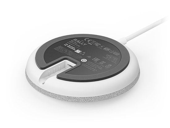Logitech Rally Mikrofon Podu Beyaz (952-000038) - 3 Mikrofon Dizilimi, 100Hz-16kHz Frekans Yanıtı, Tam Dupleks Ses