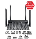 ASUS RT-AC1200 WiFi 5 Dual-Band 4 Port Access Point Router - 1200 Mbps, 4 Anten, 100Mbs LAN, Ebeveyn Kontrolü, USB 2.0