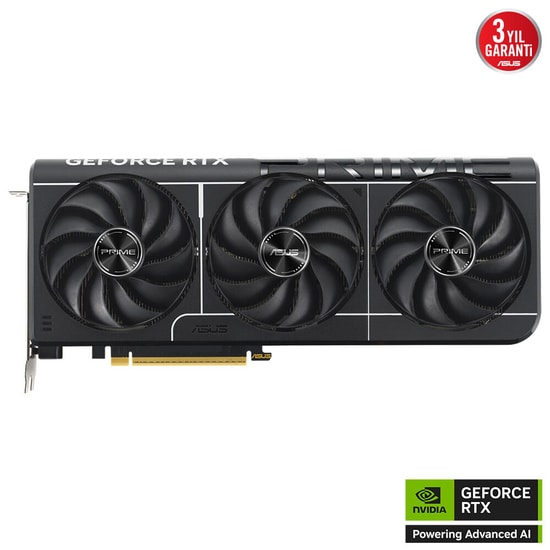 Asus Prime GeForce RTX 5080 16GB GDDR7 Ekran Kartı (PRIME-RTX5080-16G) - 256 Bit, 2617MHz, HDMI, 3xDP, DLSS 4, G-Sync